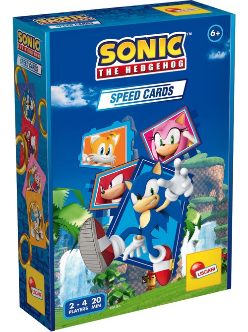 Sonic Speed Cards – Le Jeu de Cartes Ultra-Rapide de Réflexes et de Vitesse – Lisciani - Kiabi Sonic Speed Cards – Le Jeu de Cartes Ultra-Rapide de Réflexes et de Vitesse – Lisciani - Kiabi