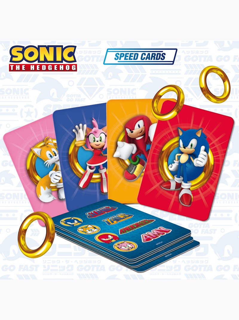 Sonic Speed Cards – Le Jeu de Cartes Ultra-Rapide de Réflexes et de Vitesse – Lisciani N/A - Kiabi
