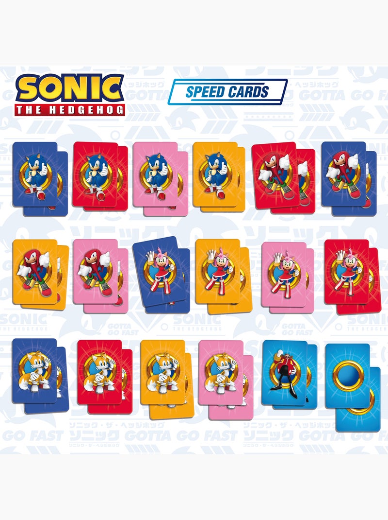 Sonic Speed Cards – Le Jeu de Cartes Ultra-Rapide de Réflexes et de Vitesse – Lisciani N/A - Kiabi