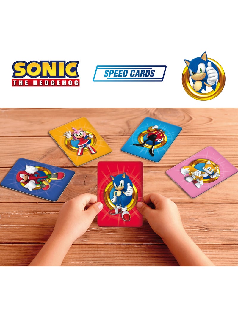 Sonic Speed Cards – Le Jeu de Cartes Ultra-Rapide de Réflexes et de Vitesse – Lisciani N/A - Kiabi