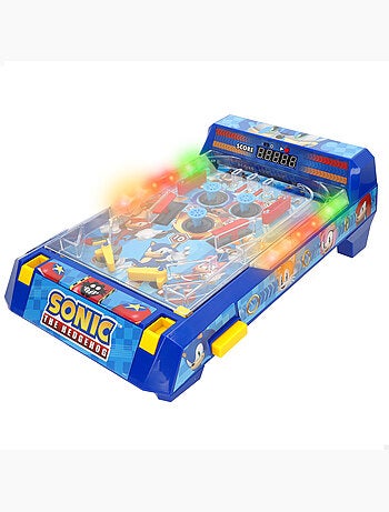 Sonic table d'arcade pinball avec lumière et son