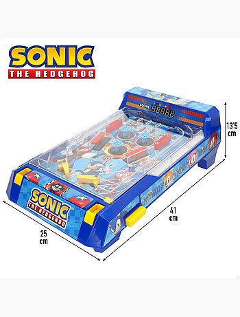 Sonic table d'arcade pinball avec lumière et son