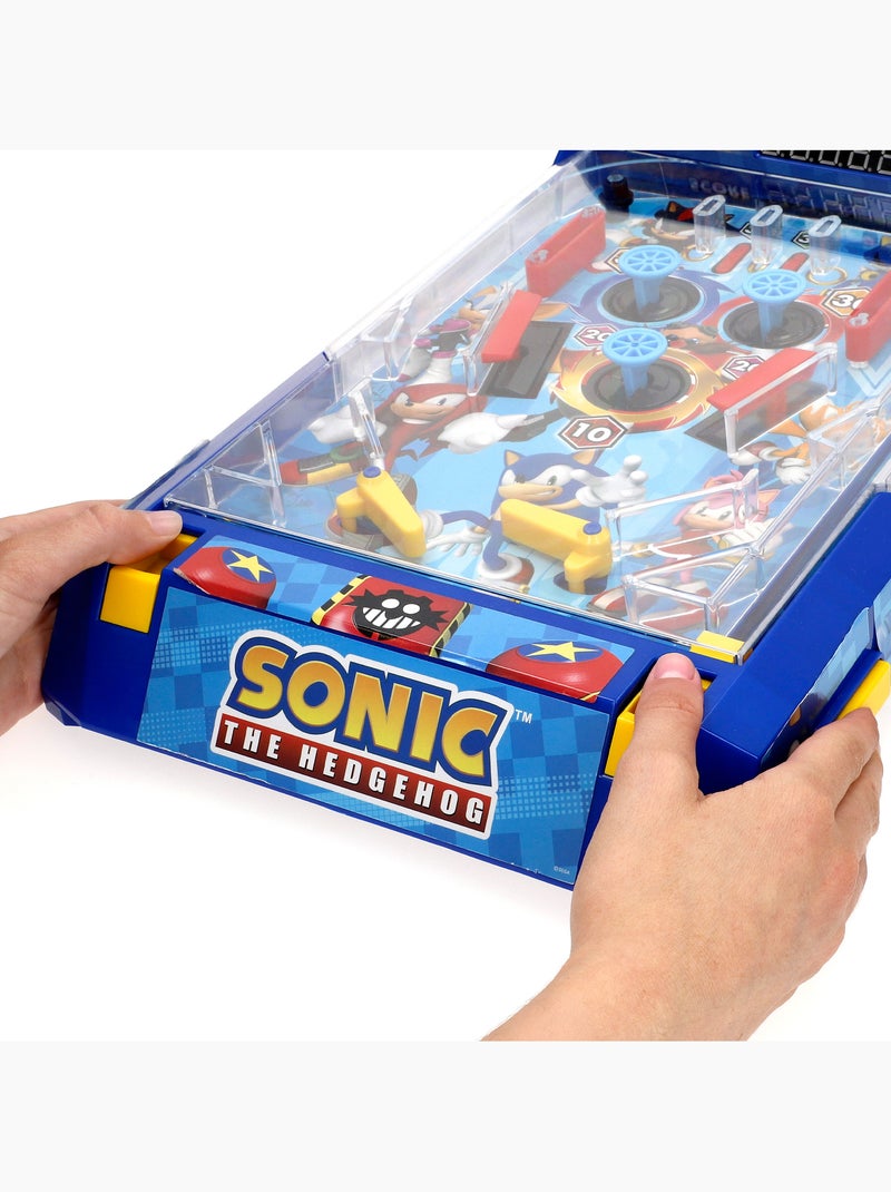 Sonic table d'arcade pinball avec lumière et son N/A - Kiabi