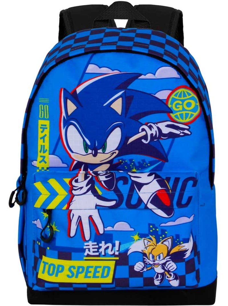 Sonic The Hedgehog Go Sac à dos HS FAN 3.0, Bleu Bleu - Kiabi