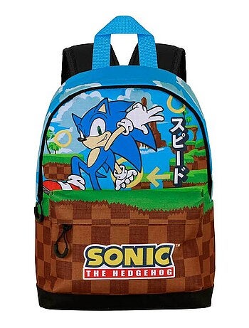 Sonic The Hedgehog Greenhill Petit Sac à dos HS FAN, Multicolore