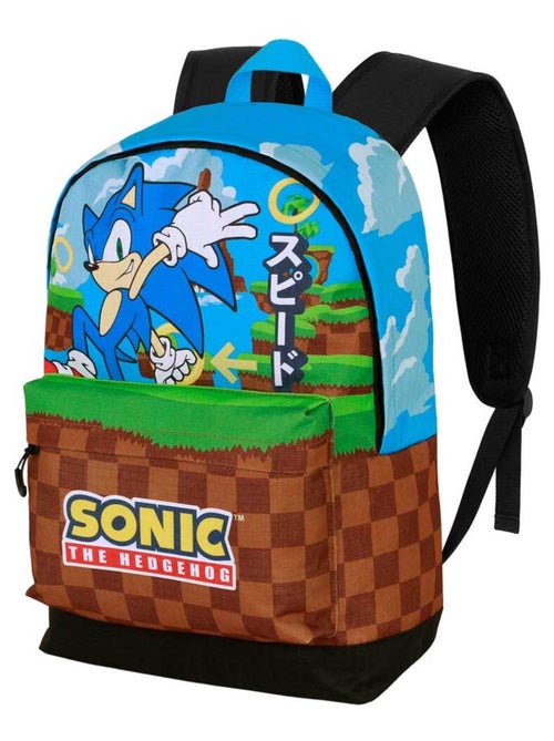 Sonic The Hedgehog Greenhill Sac à dos HS FAN 2.2, Multicolore - Kiabi