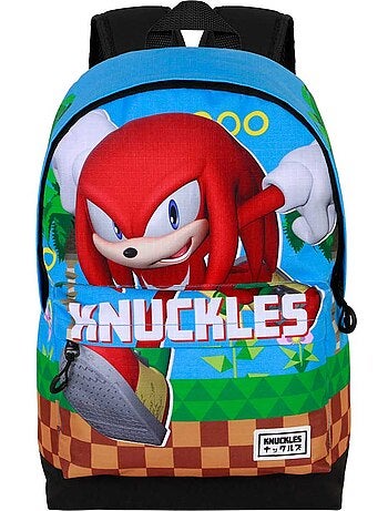 Sonic The Hedgehog Knuckles Run Sac à dos HS FAN 2.2, Multicolore