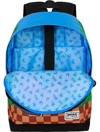 Sonic The Hedgehog Knuckles Run Sac à dos HS FAN 2.2, Multicolore
