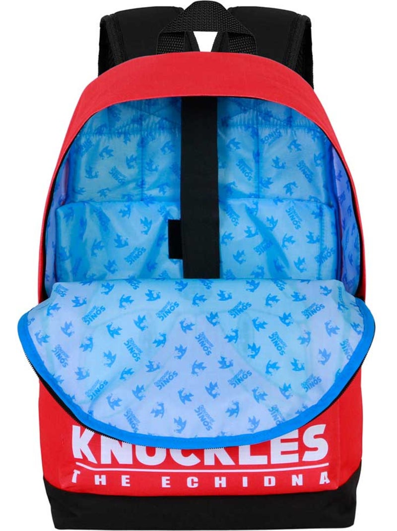 Sonic The Hedgehog Knuckles Sight Sac à dos HS FAN 2.2, Rouge Rouge - Kiabi