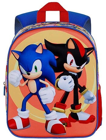 Sonic The Hedgehog Shadow Sac à Dos 3D Elite, Multicolore
