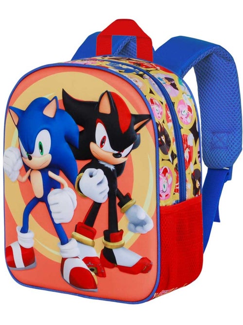 Sonic The Hedgehog Shadow Sac à Dos 3D Elite, Multicolore - Kiabi