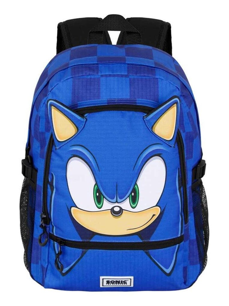 Sonic The Hedgehog Sight Sac à dos Fight FAN 2.2, Bleu Bleu - Kiabi