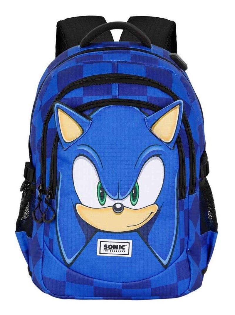 Sonic The Hedgehog Sight Sac à dos Running PLUS, Bleu Bleu - Kiabi