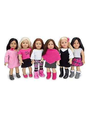 Sophia’s par Teamson Kids Ensemble de vêtements de printemps de 12 pièces avec 10 cintres