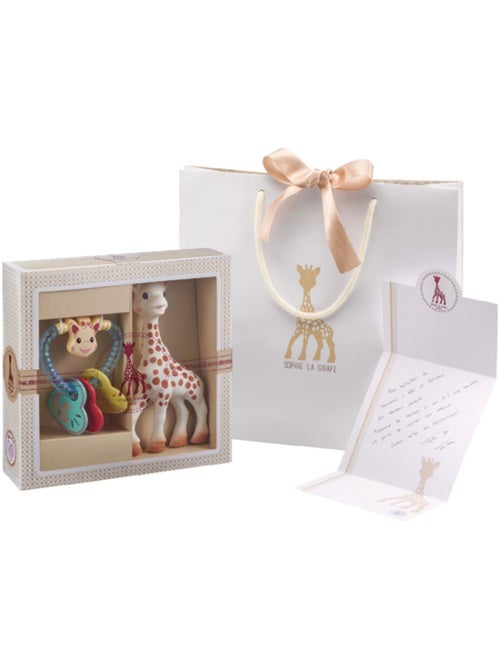 Sophie la girafe - Coffret cadeau hochet - Kiabi Sophie la girafe - Coffret cadeau hochet - Kiabi
