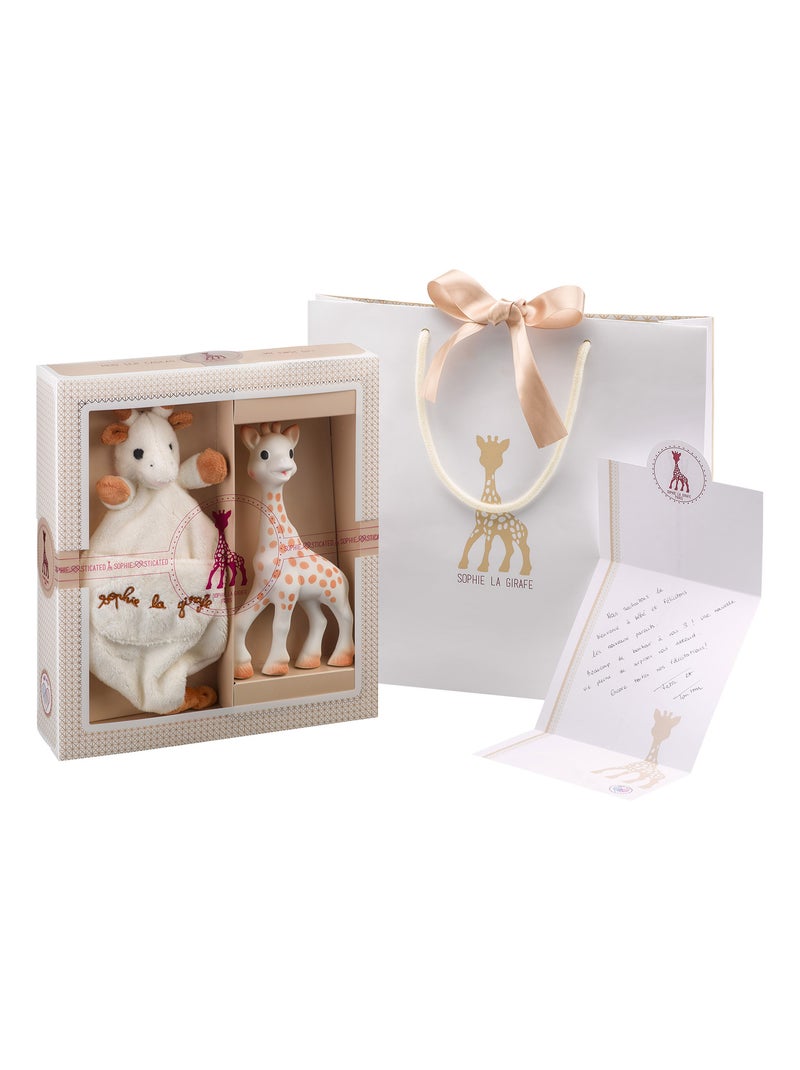 Sophie la girafe - Coffret cadeau Tendresse Beige - Kiabi