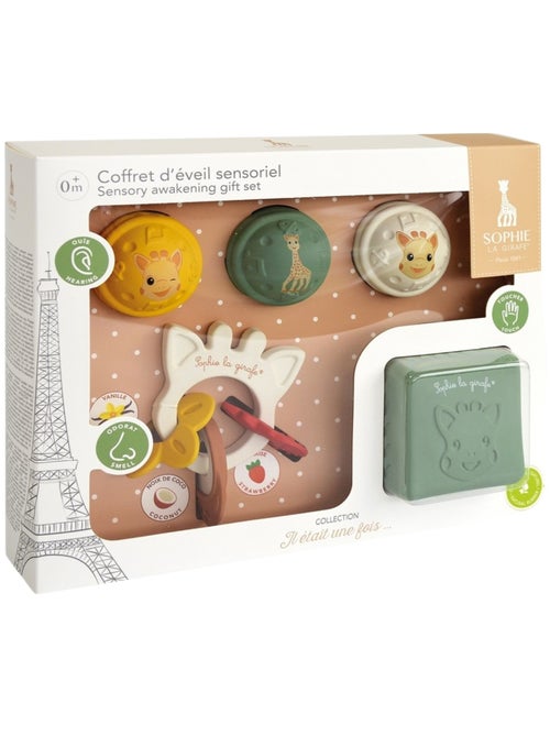 Sophie la girafe - Coffret d'éveil sensoriel - Kiabi