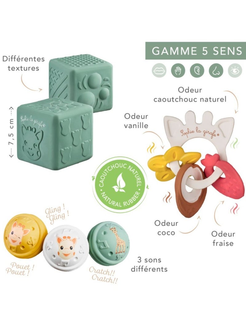 Sophie la girafe - Coffret d'éveil sensoriel Multicolore - Kiabi