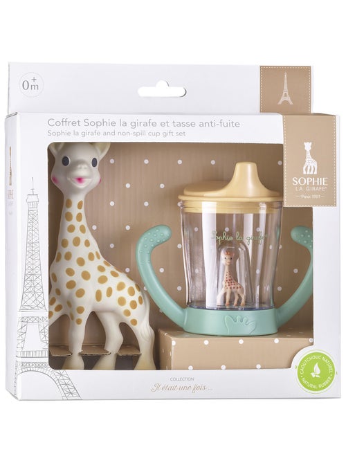 Sophie la girafe - Coffret Sophie la girafe et tasse anti-fuite - Kiabi