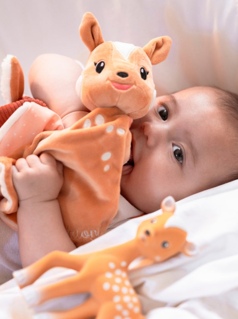 Sophie la girafe - Doudou plat Marron - Kiabi