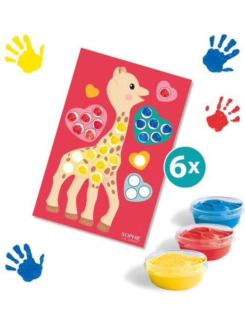 Sophie la girafe : Collection il était une fois : Coloriage et peinture - Kiabi
