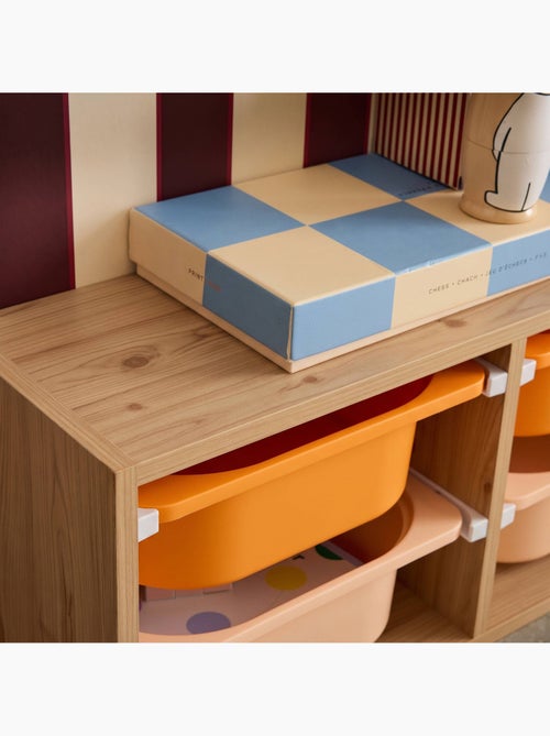 Sora - meuble de rangement pour enfant 6 bacs de rangement sora - Kiabi