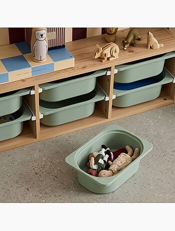 Sora - meuble de rangement pour enfant 6 bacs de rangement sora