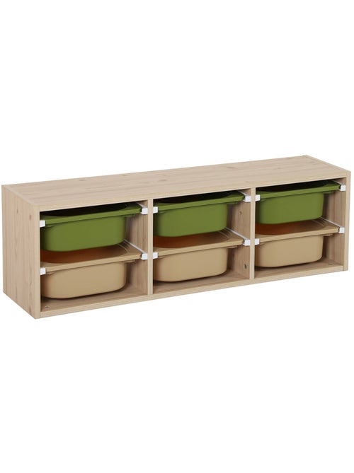 Sora - Meuble de rangement pour enfant 6 bacs de rangement Sora - Kiabi