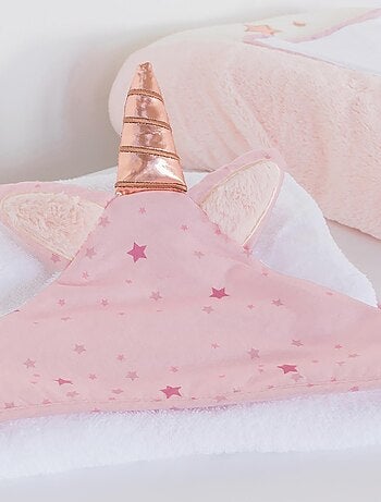 Sortie de bain avec gant Jolly