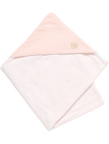Sortie de bain en double gaze de coton et éponge - SAUTHON