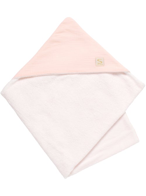 Sortie de bain en double gaze de coton et éponge - SAUTHON - Kiabi