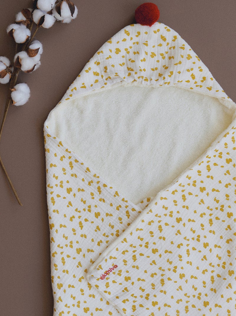 Sortie de bain Safari Blanc - Kiabi