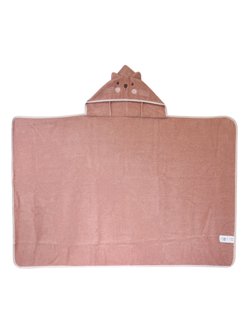 SORTIE DE BAIN XL MAÏTE EPONGE Rose - Kiabi