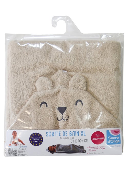 Sortie de bain xl owen eponge - Kiabi