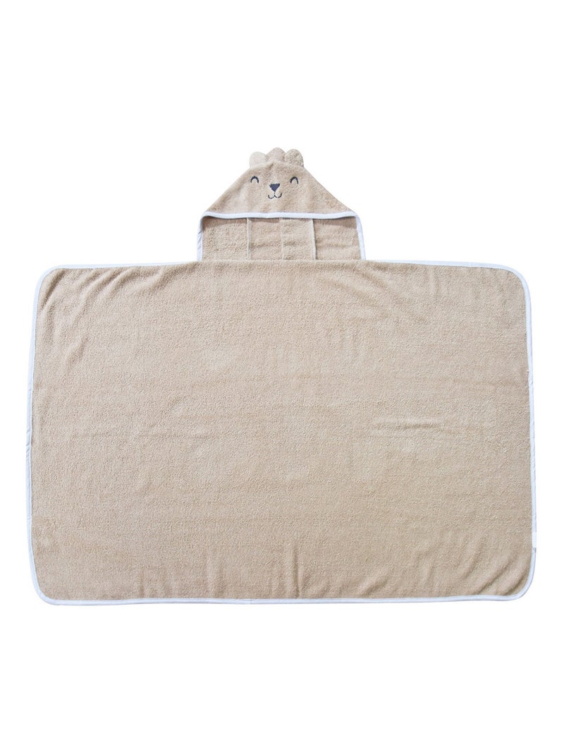 Sortie de bain xl owen eponge Beige - Kiabi