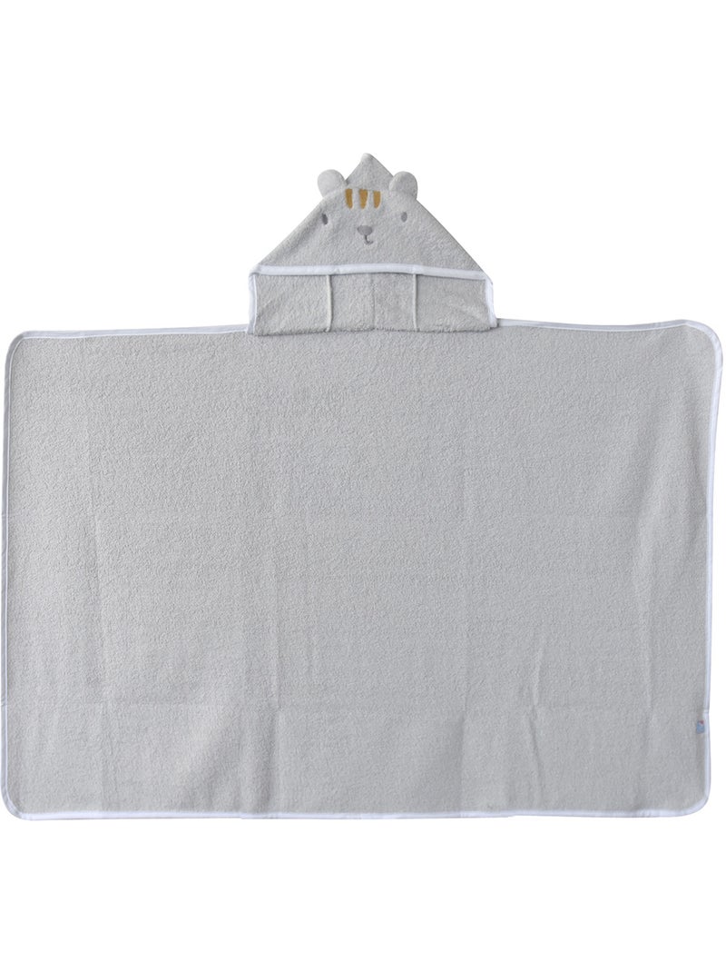 SORTIE DE BAIN XL REGUIA EPONGE Gris - Kiabi