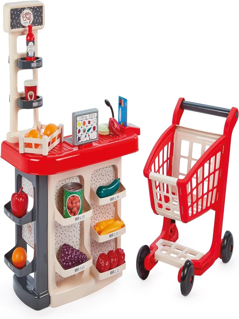 Sortie De Caisse + Chariot - Ecoiffier Multicolore - Kiabi