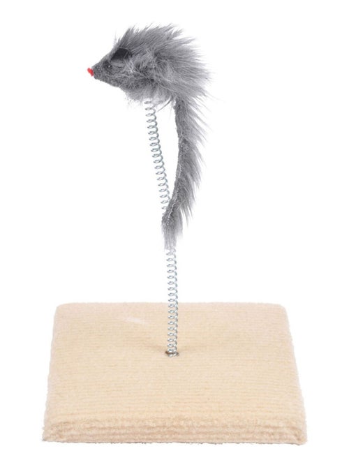 Souris sur ressort jouet pour chat - Kiabi