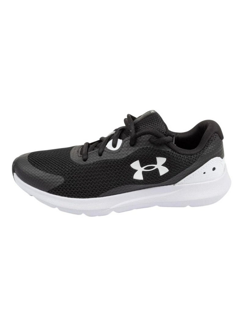 Sous Armure - Baskets motif/style logo Noir Blanc - Kiabi