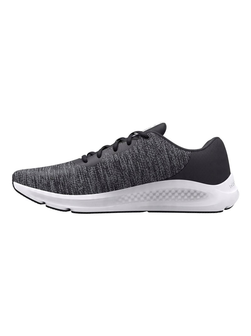 Sous Armure - Chaussures course à pied style Logo CHARGED PURSUIT Gris - Kiabi
