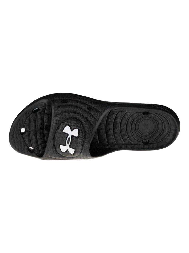 Sous Armure - Claquettes LOCKER Noir - Kiabi