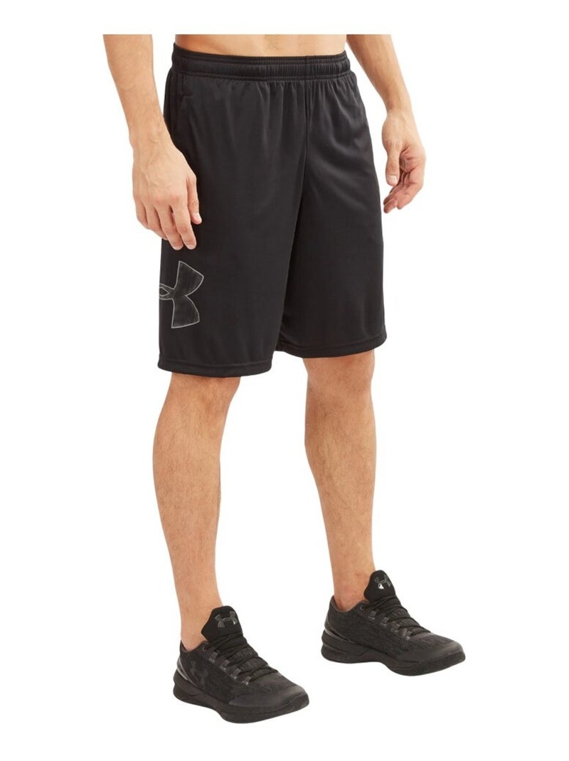 Sous Armure - Short motif/style graphique TECH Noir - Kiabi