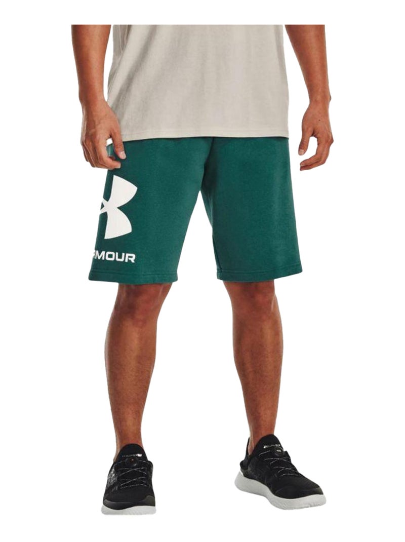 Sous Armure - Short motif/style gros logo RIVAL Vert - Kiabi