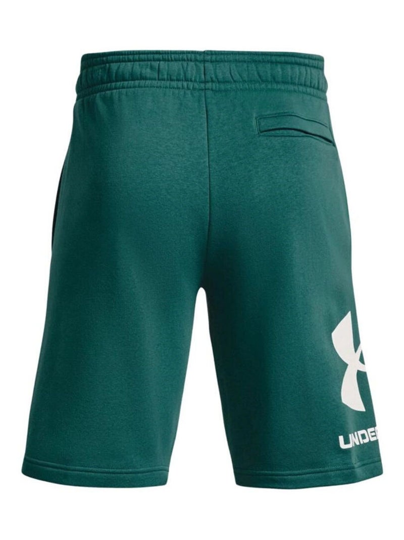 Sous Armure - Short motif/style logo RIVAL Vert - Kiabi