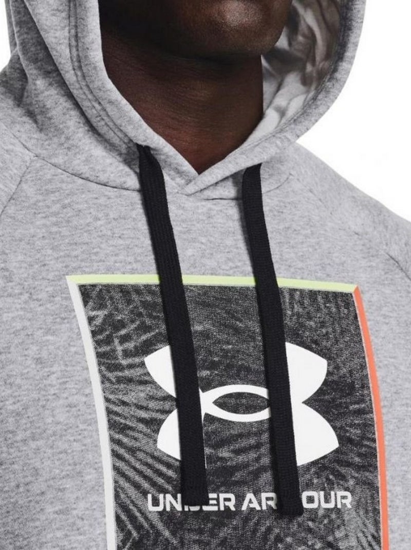 Sous Armure - Sweat à capuche Gris - Kiabi