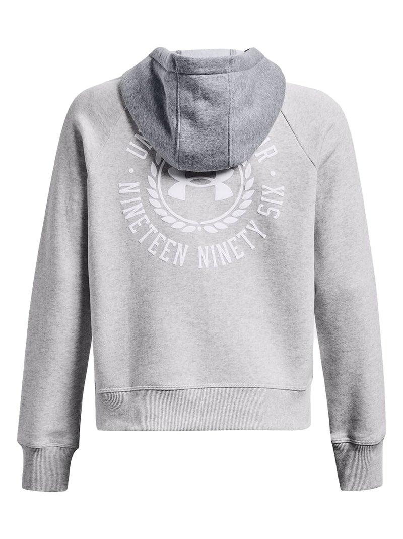 Sous Armure - Sweat à capuche RIVAL Gris - Kiabi