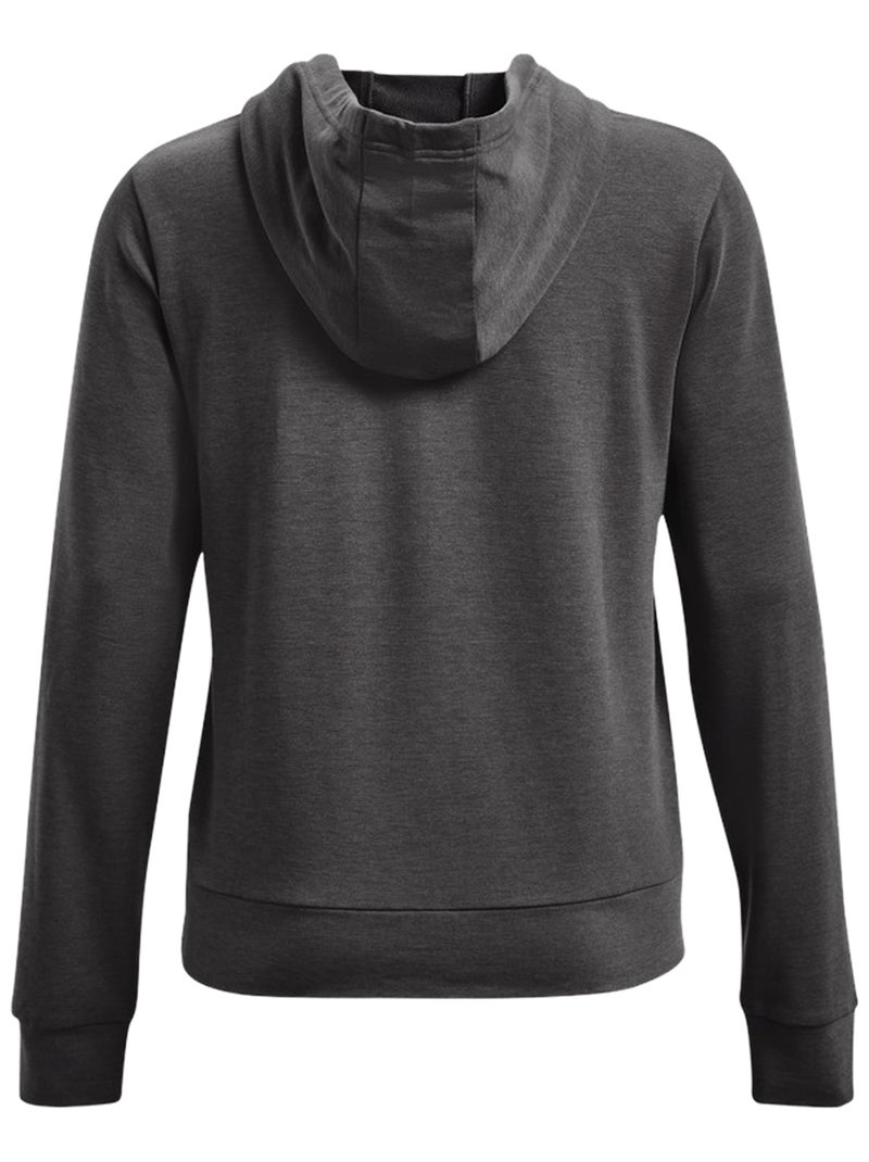 Sous Armure - Sweat à capuche RIVAL TERRY Noir Gris - Kiabi