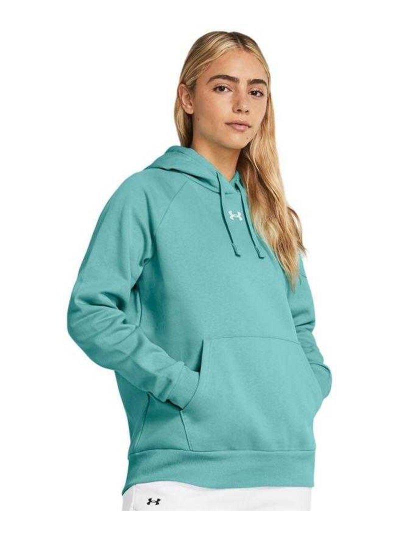 Sous Armure - Sweat à capuche RIVAL Vert - Kiabi