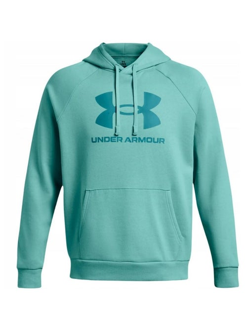 Sous Armure - Sweat à capuche style Logo RIVAL - Kiabi