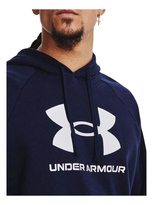 Sous Armure - Sweat à capuche style Logo RIVAL - Kiabi